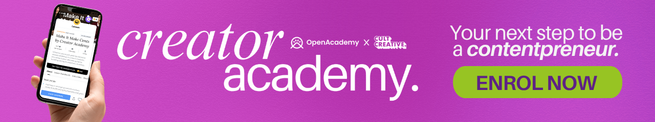 Creator Academy Banner